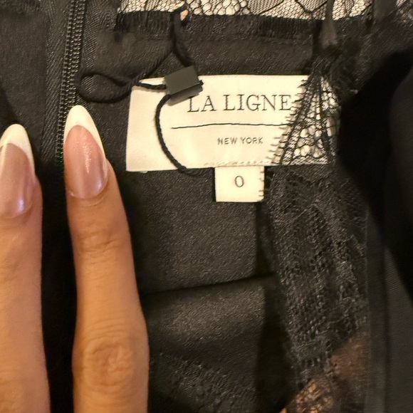 La Ligne Nora Dress in Black in size 0 - Picture 11 of 12